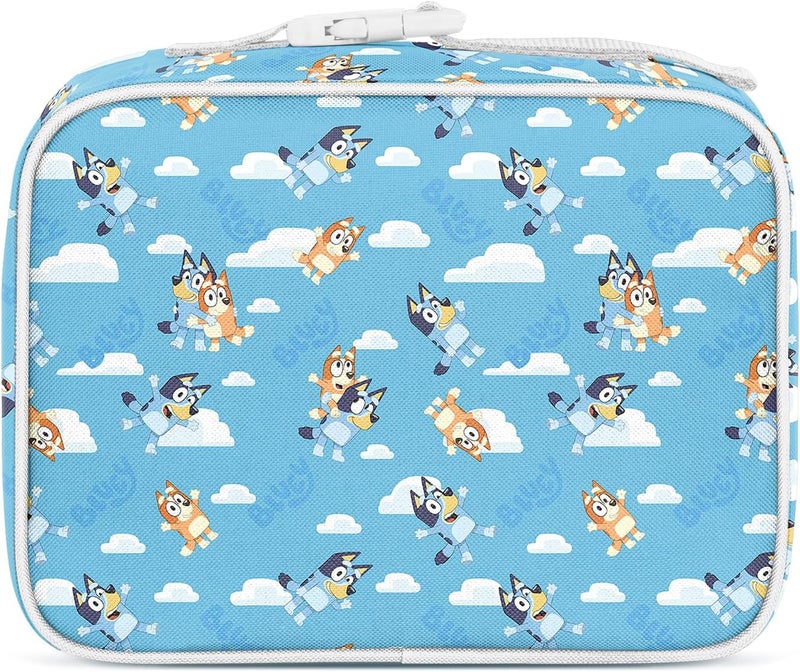 Simple Modern Bluey Kids Lunch Box for Toddler | Reusable Insulated Bag for Girls | Meal Containers for School with Exterior and Interior Pockets | Hadley Collection | Bluey Sky - Image 2